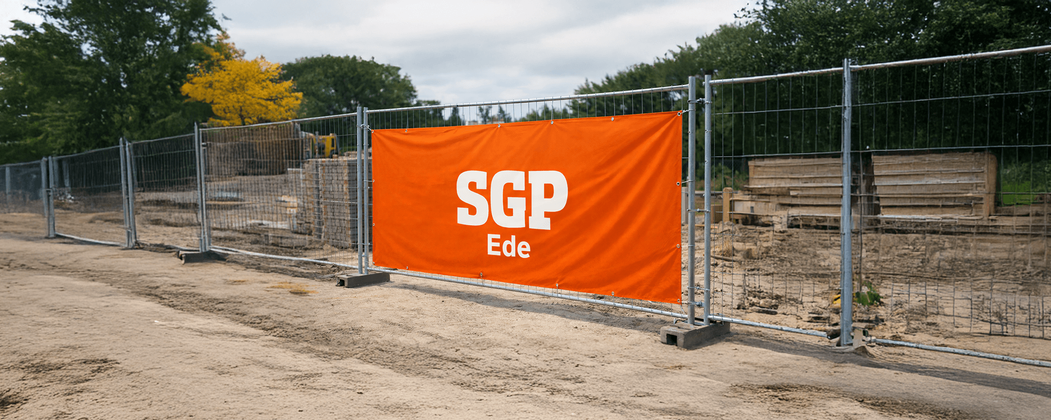 14/2 – Bouwhekken plaatsen