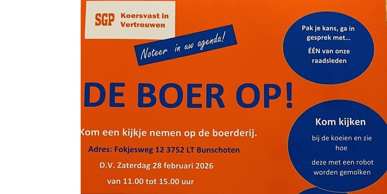 28/2 – De Boer op!