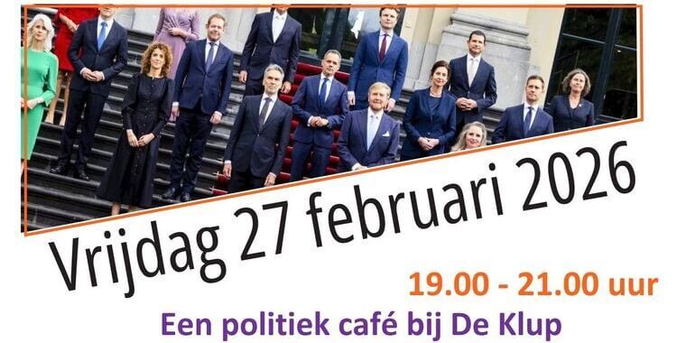 27/2 – Politiek café de Klub