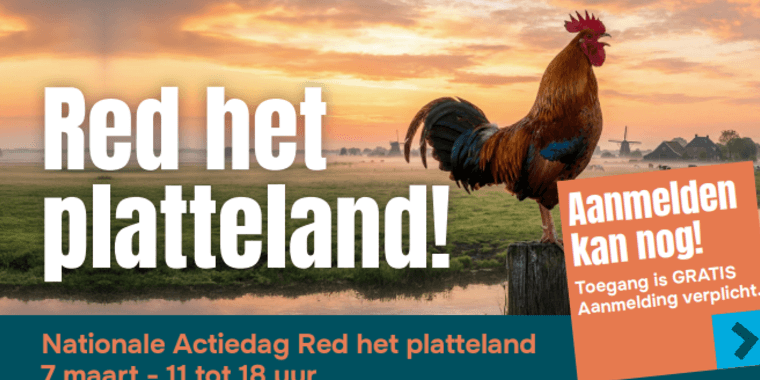 7/3 – Chris Stoffer en Bert-Jan Ruissen spreken op de Nationale Actiedag 'Red het Platteland'