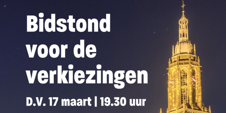 17/3 – Bidstond Verkiezingen Cunerakerk