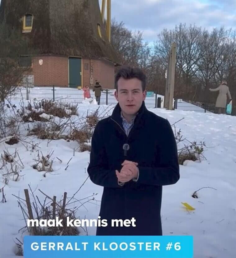 Interview; kandidaat-raadslid Gerralt Klooster nr. 2 voor de SGP