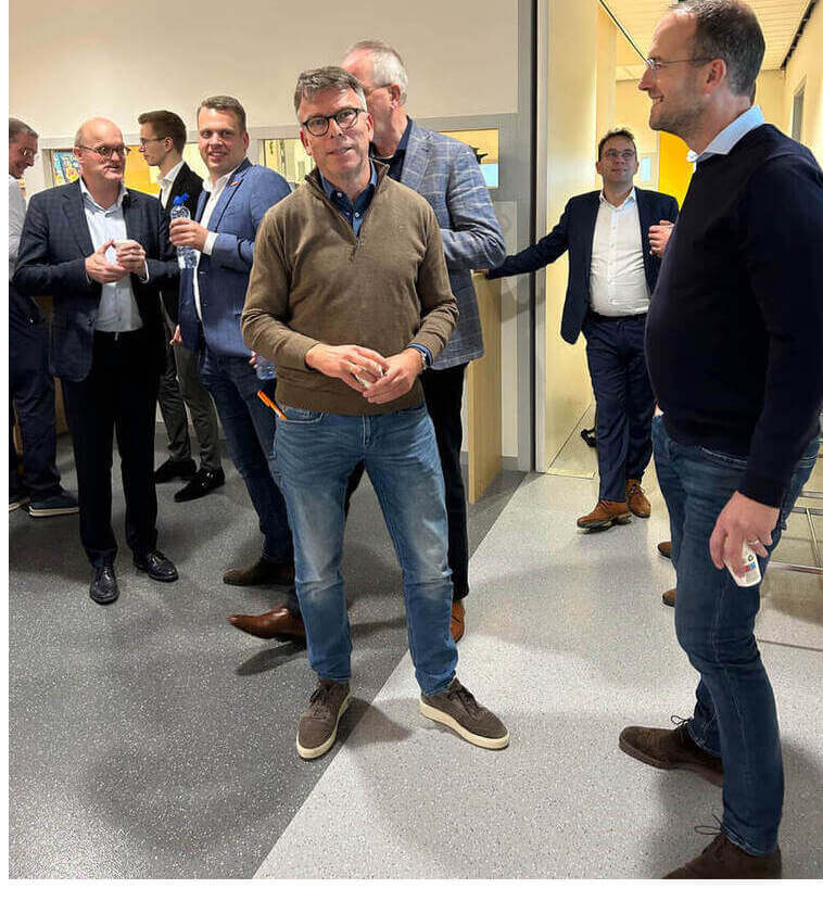 raadslid Henri Palm bij SGP Academiedag te Kampen