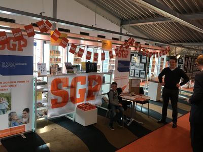 In gesprek met onze inwoners tijdens het politiek plein in de Bibliotheek