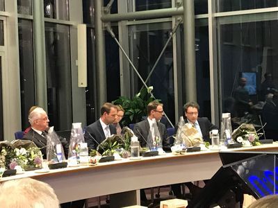 Afscheid gemeenteraad en Piet van Leeuwen