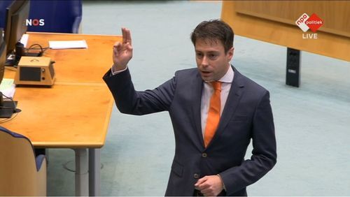 Chris Stoffer beëdigd als Kamerlid