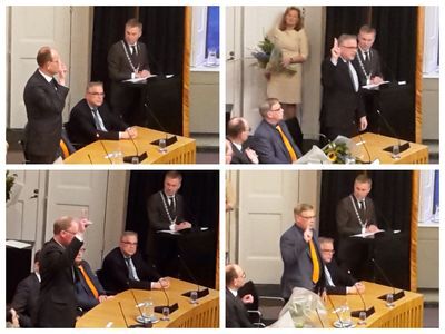 Eedaflegging door SGP-fractie