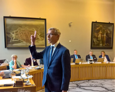 Wim van Horssen beëdigd als burgerlid