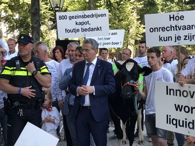 SGP aanwezig bij boerenprotest in Den Haag