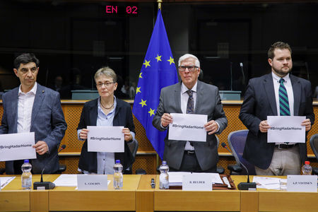 Steun Europees Parlement voor zaak Hadar Goldin