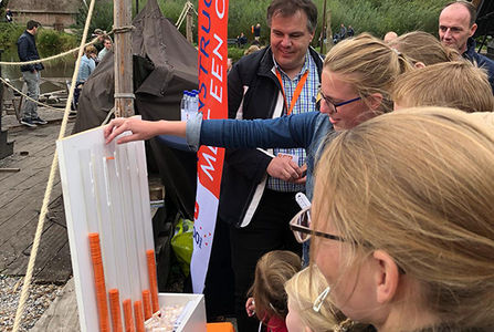 Waterschappers op SGP-familiedag