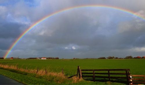 Regenboog als teken van Gods trouw aan de schepping