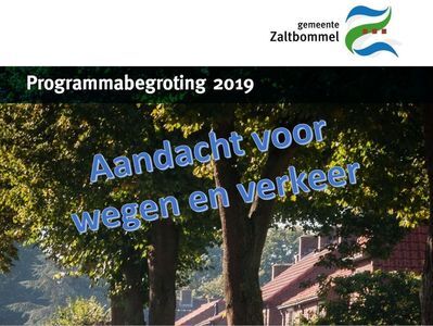 Uitgelicht: Aandacht voor wegen en verkeer