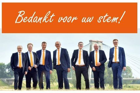 SGP-stemmers: dank voor uw stem!