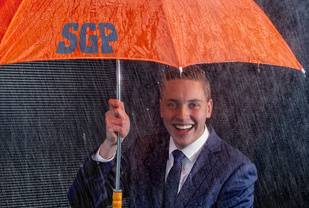 Johannes van der Poel, de jongste SGP-kandidaat ooit voor een waterschapsbestuur