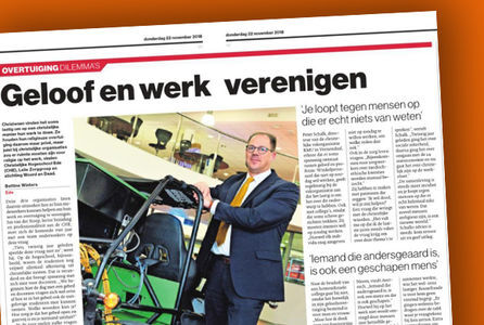 SGP Gelderland in de media: Geloof en werk verenigen