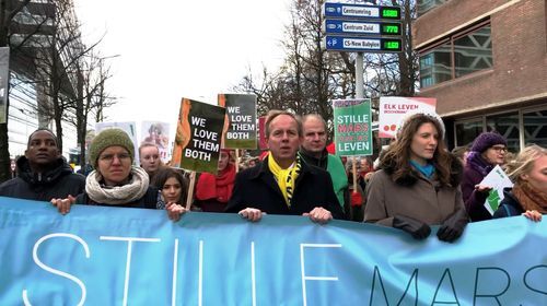 Van der Staaij in de Mars voor het Leven 2018