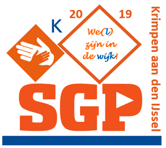 “SGP KRIMPEN: WE(L) ZIJN IN DE WIJK”!