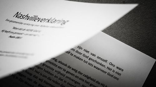 REACTIE SGP OP VERKLARING KRIMPENSE POLITIEKE PARTIJEN INZAKE NASHVILLE