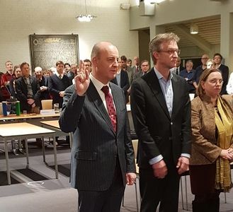 Start politieke werk, wethouders beëdigd