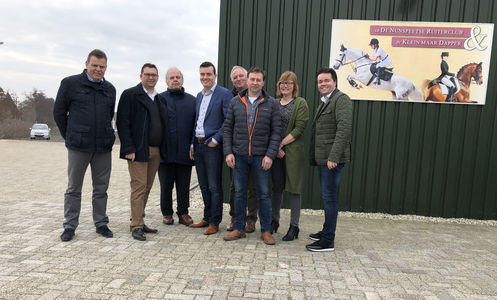 SGP Nunspeet bezoekt Nunspeetse Ruiterclub