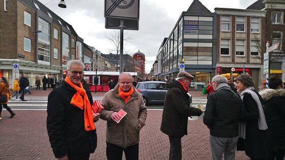 Op campagne in Dordrecht