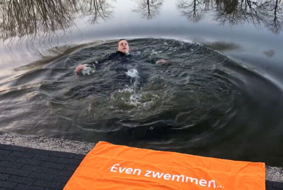 Jongste kandidaat-waterschapsbestuurder Johannes van der Poel houdt wel van wat water