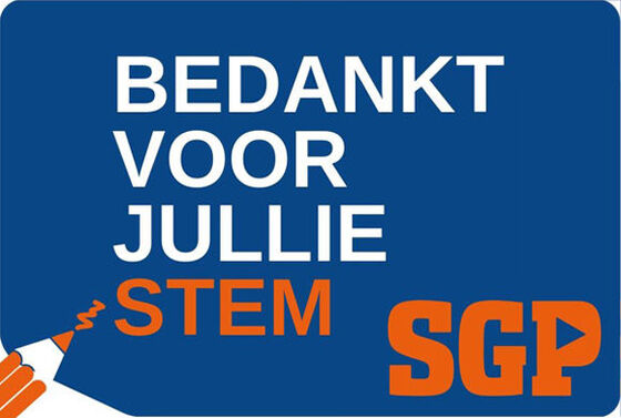 Bedankt!