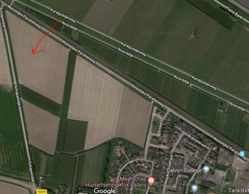 Verplaatsing sportvelden Krabbendijke