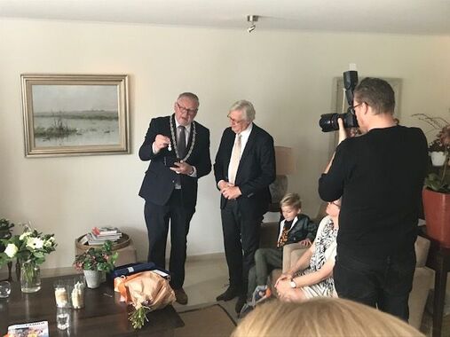 Koninklijke Onderscheiding voor Huig van Barneveld