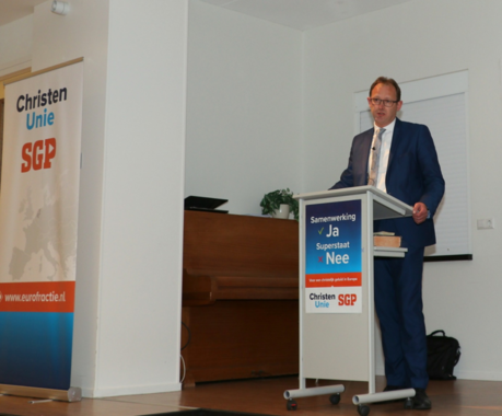 Verkiezingen Europees Parlement, donderdag 23 mei 2019. Stem CU-SGP!