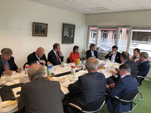 Bert-Jan Ruissen op bezoek in Nunspeet