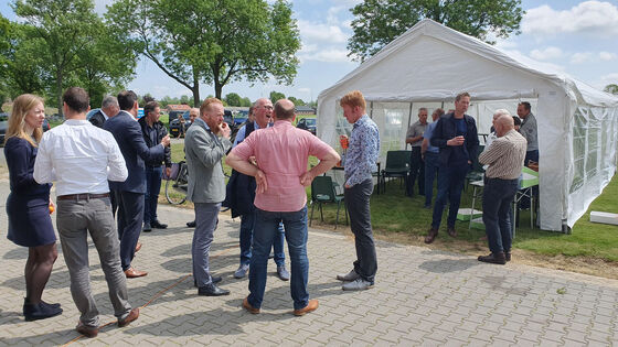 EU CU-SGP kandidaat Ruissen op bezoek in Staphorst