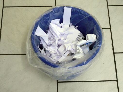 Inzameling oud papier