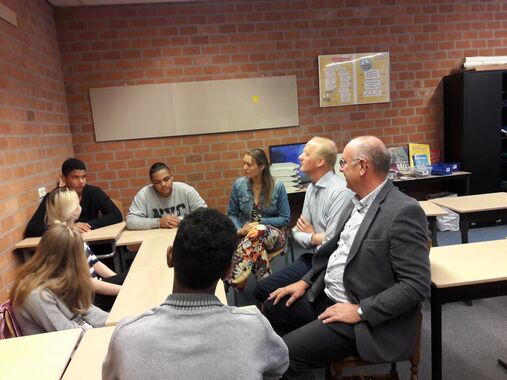 Bezoek aan ambitieuze school | Johannes Fontanus College
