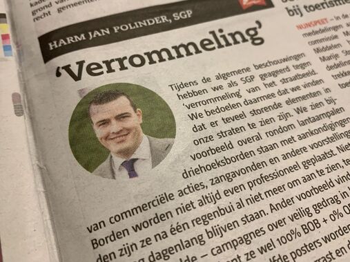 Column: verrommeling