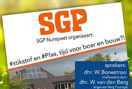 Uitnodiging avond stikstof Nunspeet