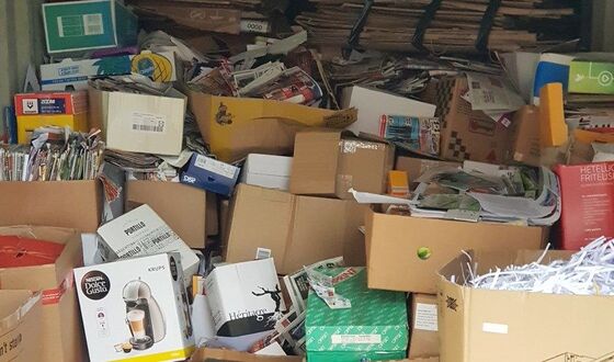 Overgangsmaatregel oud papierinzameling