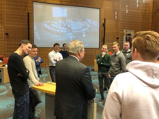 SGP ontvangt Hoornbeeck-gasten