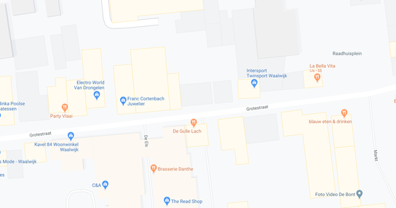 Doorsteek naar Grotestraat-West via Steegje van Sebregts definitief van de baan