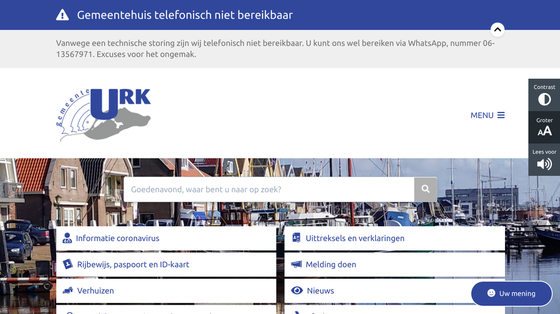 SGP stelt vragen over bereikbaarheid Gemeente Urk