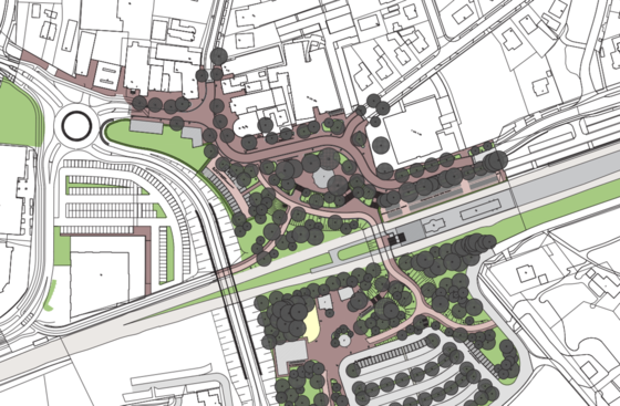 Motie behandeling verbetering stationsgebied