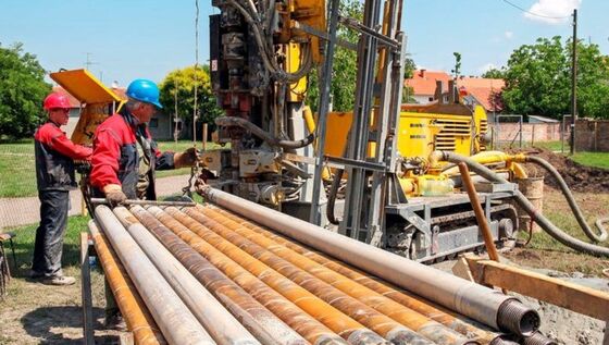 Proefboringen in het kader van geothermie