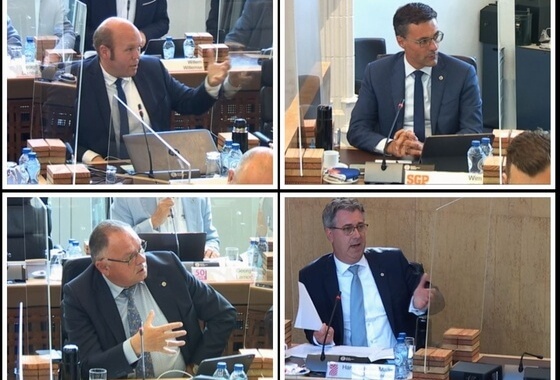 Mobiliteit, samenwerkingsverbanden en waterbedrijf Evides; Statenvergadering 23 juli 2021