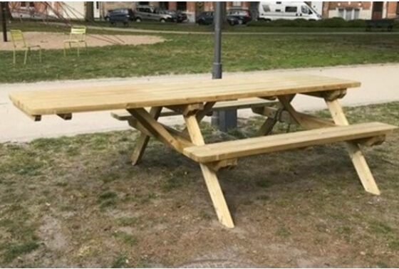 Vragen over rolstoelvriendelijke picknicktafels