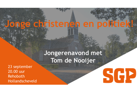 Jonge christenen en politiek!