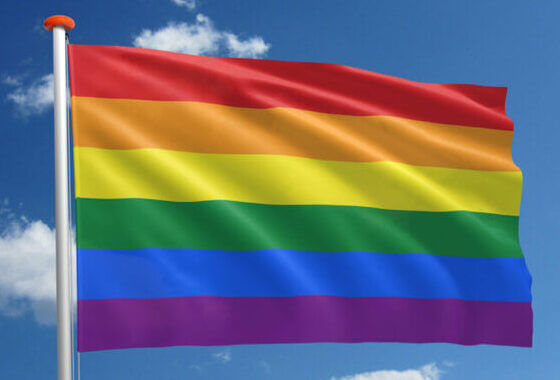 De regenboogvlag nu ook in Renswoude?