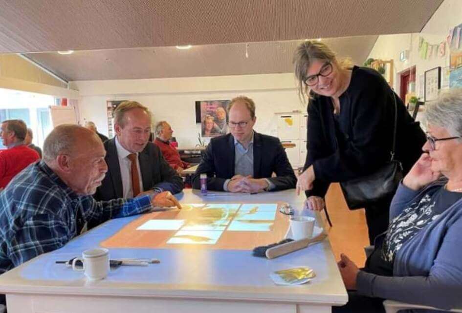 Kees van der Staaij bezoekt Odensehuis in Papendrecht