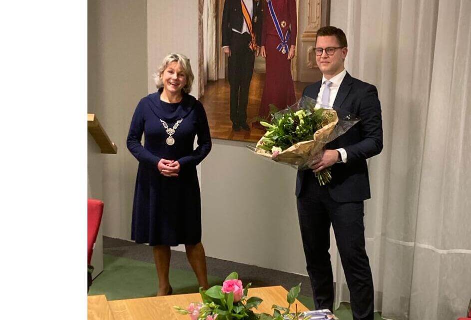 Benoeming commissieraadslid tot raadslid Gerard Vlieger