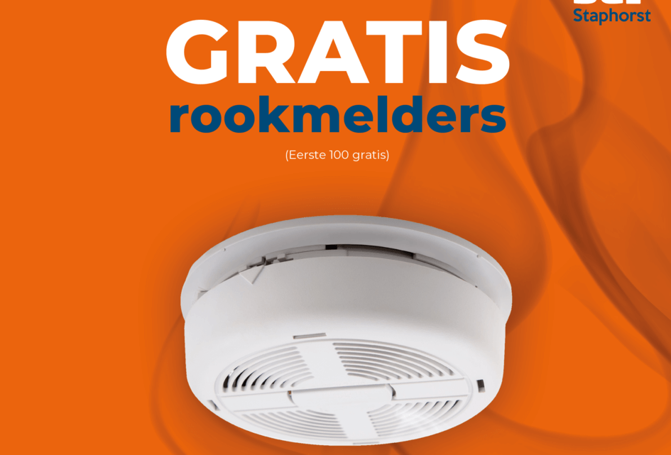 SGP voorziet in gratis rookmelders